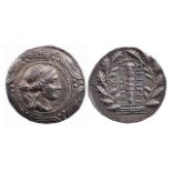 Ancient Greek AR tetradrachm Roman Macedonia.