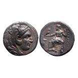 Ancient Greek AR tetradrachm Alexander III the Great