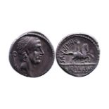 Ancient Roman Republican AR denarius