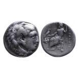 Ancient Greek AR drachm Alexander III the Great