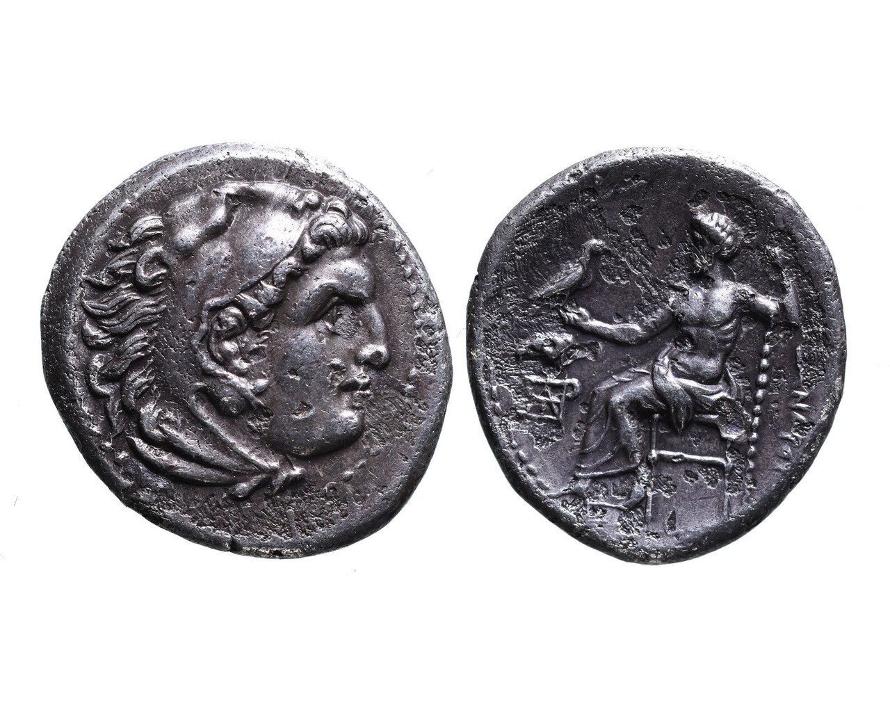 Ancient Greek AR drachm Alexander III the Great