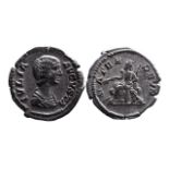 Ancient Roman Imperial AR denarius Julia Domna