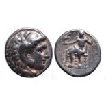 Ancient Greek AR tetradrachm Alexander III the Great