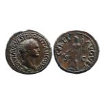 Ancient Roman Imperial AE as Domitianus