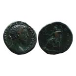 Ancient Roman Imperial AE sestertius Marcus Aurelius