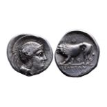 Ancient Greek AR didrachm Velia