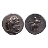 Ancient Greek AR tetradrachm Alexander III the Great