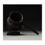 WESTERN ASIATIC CULTURE BRONZE SPOUTED VESSEL