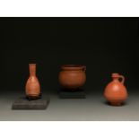 LOT OF ROMAN TERRA SIGILLATA VESSELS