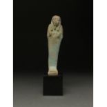 EGYPTIAN FAIENCE USHABTI