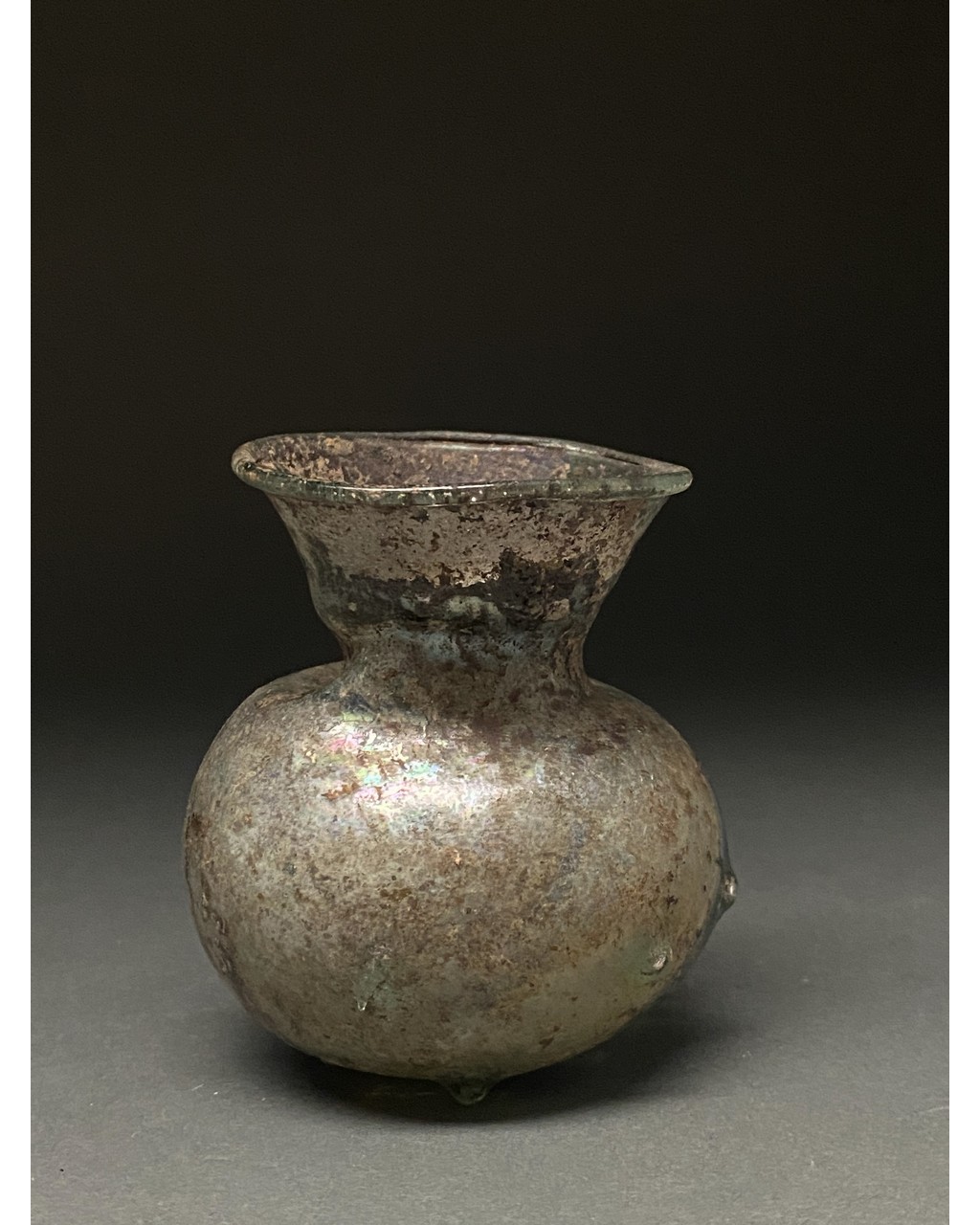 ROMAN GLASS GLOBULAR JAR - Image 2 of 6