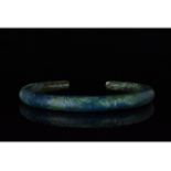 SOLID BRONZE AGE BRACELET- SUPERB PATINA