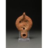 ROMAN CERAMIC OIL LAMP