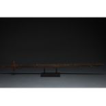 MIGRATION PERIOD IRON SWORD ON STAND