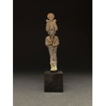 LARGE EGYPTIAN BRONZE OSIRIS FIGURE