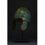 GREEK HOPLITE CHALCIDIAN TYPE HELMET - XRF tested