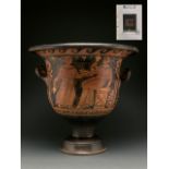 GREEK BLACK FIGURE WARE APPULIAN KRATER- TL TESTED