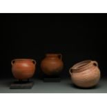 LOT OF ROMAN TERRA SIGILLATA VESSELS