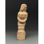 Western Asiatic Alabaster Idol