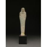 EGYPTIAN FAIENCE USHABTI