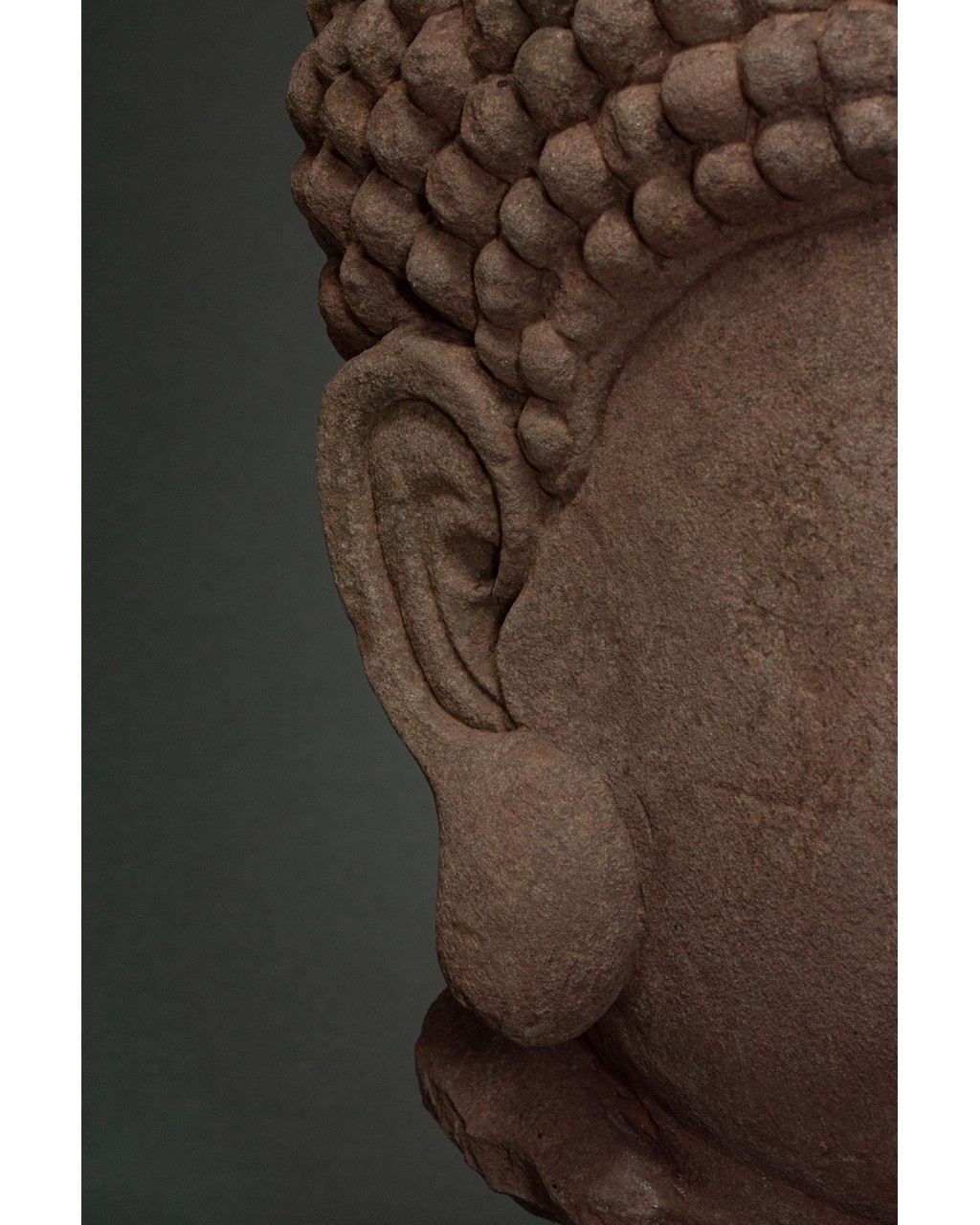 CHINA, MING DYANSTY STONE HEAD OF GUANYIN - Image 11 of 14