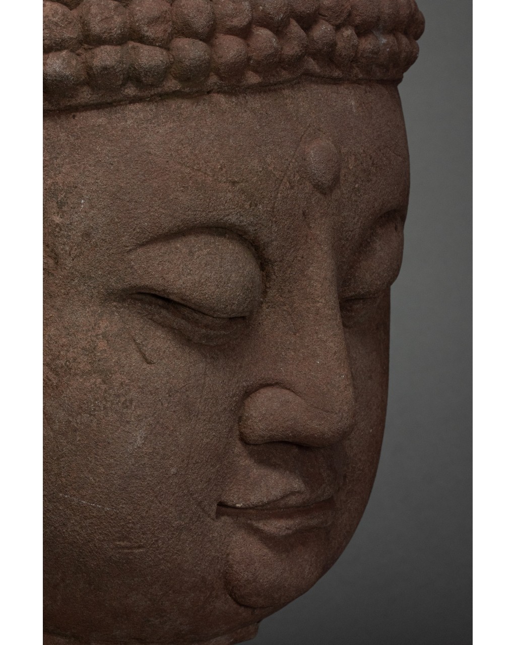 CHINA, MING DYANSTY STONE HEAD OF GUANYIN - Image 10 of 14