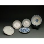 CHINA, MING DYNASTY COLLECTION OF BLUE AND WHITE PORCELAIN VESSELS