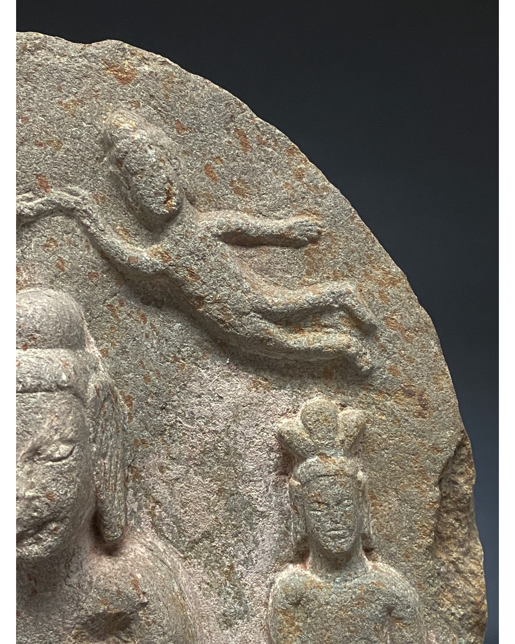 CHINA, TANG DYNASTY STONE STELE WITH BUDDHA - Image 6 of 9