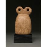 WESTERN ASIATIC ALABASTER EYED IDOL