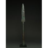 ANCIENT GREEK HOPLITE BRONZE SPEAR