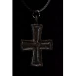 CRUSADERS ERA BRONZE DECORATED CROSS