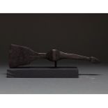 RARE VIKING IRON BATTLE AXE WITH SPIKE