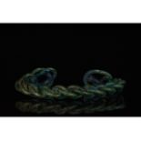 VIKING BRONZE TWISTED BRACELET