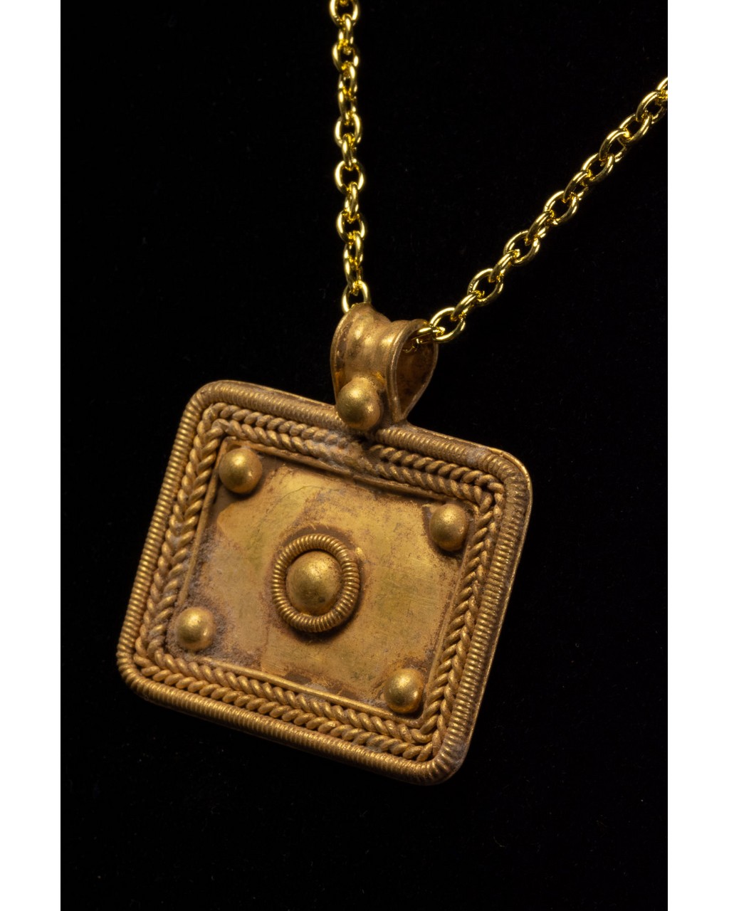 ROMAN GOLD DECORATED PENDANT - Image 2 of 5