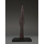 ANCIENT ROMAN IRON SOCKETED SPEAR