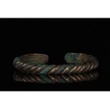 VIKING BRONZE TWISTED BRACELET