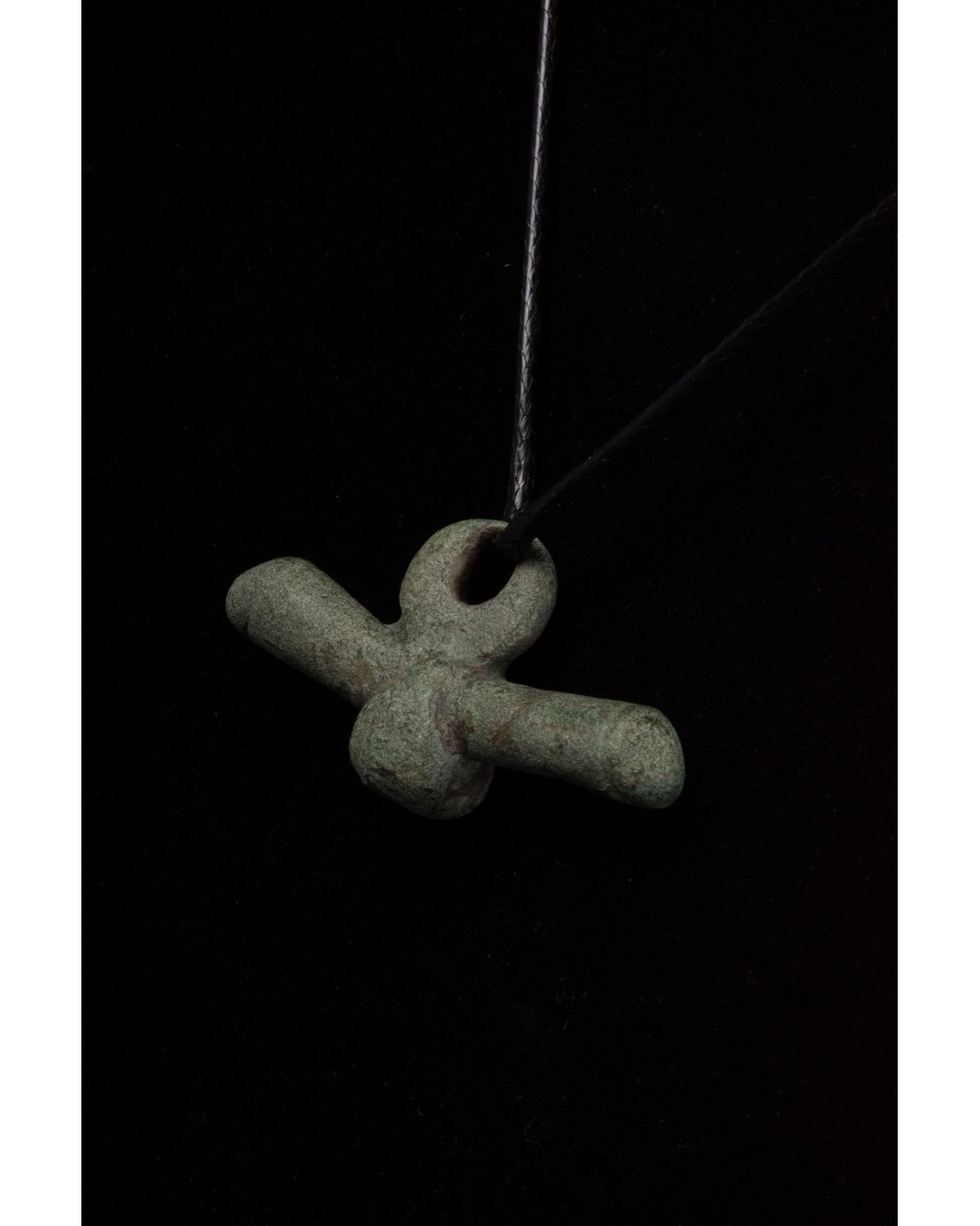 ROMAN BRONZE DOUBLE PHALLUS PENDANT - Image 2 of 4