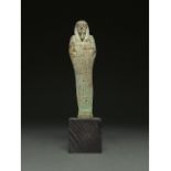 ANCIENT EGYPTIAN FAIENCE USHABTI