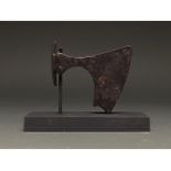 SUPERB VIKING IRON BEARDED BATTLE AXE