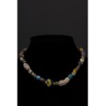 ROMAN MILLEFIORI GLASS NECKLACE