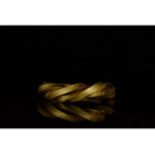 VIKING GOLD TWISTED RING - XRF TESTED