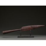 HUGE ANCIENT ROMAN IRON SOCKETED SPEAR