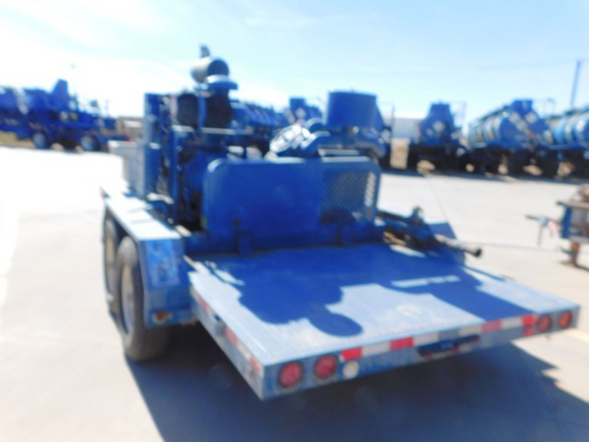 Located in YARD 2 - Odessa, TX (FUF151) (X) 2011 AMERICAN COMPRESSOR TRAILER, VIN- - Image 2 of 4