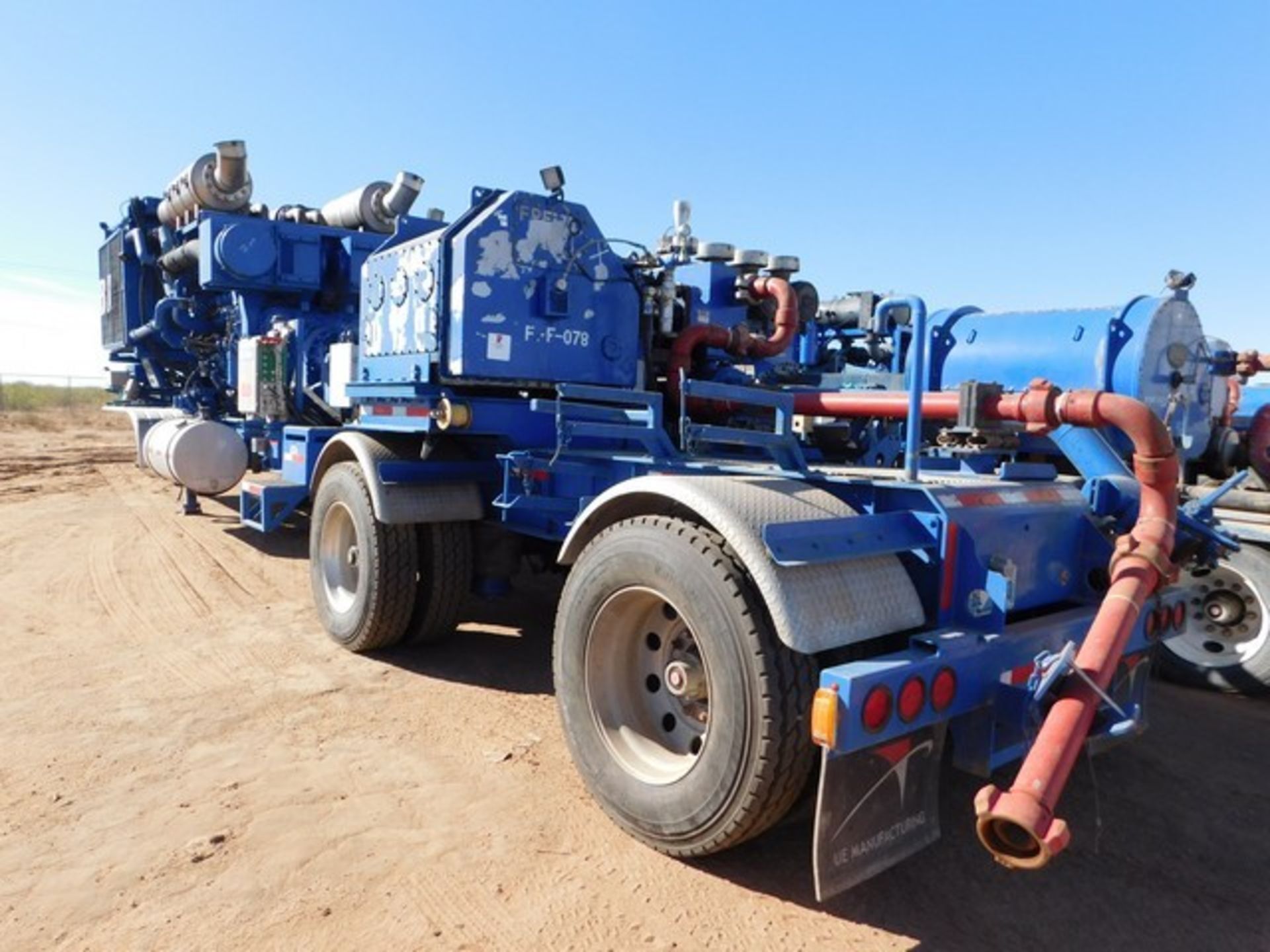 Located in YARD 2 - Odessa, TX (FPF078) 2013 SPM TWS2400 TRIPLEX FRAC PUMP, P/B CAT 3512C DIESEL - Image 5 of 10