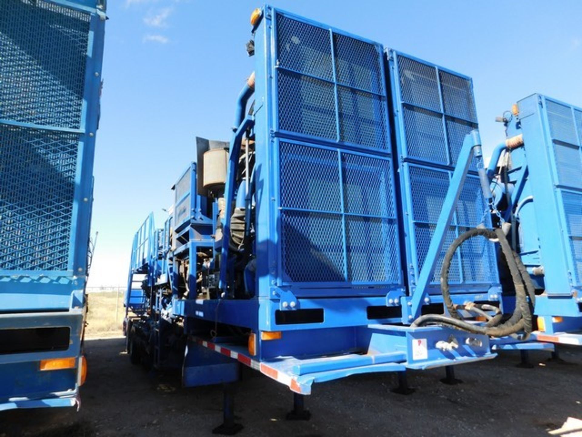 Located in YARD 2 - Odessa, TX (FBF071) 2010 PRATT T/A FRAC BLENDER TRAILER, VIN- 1P9CP4027AB343210, - Image 14 of 14