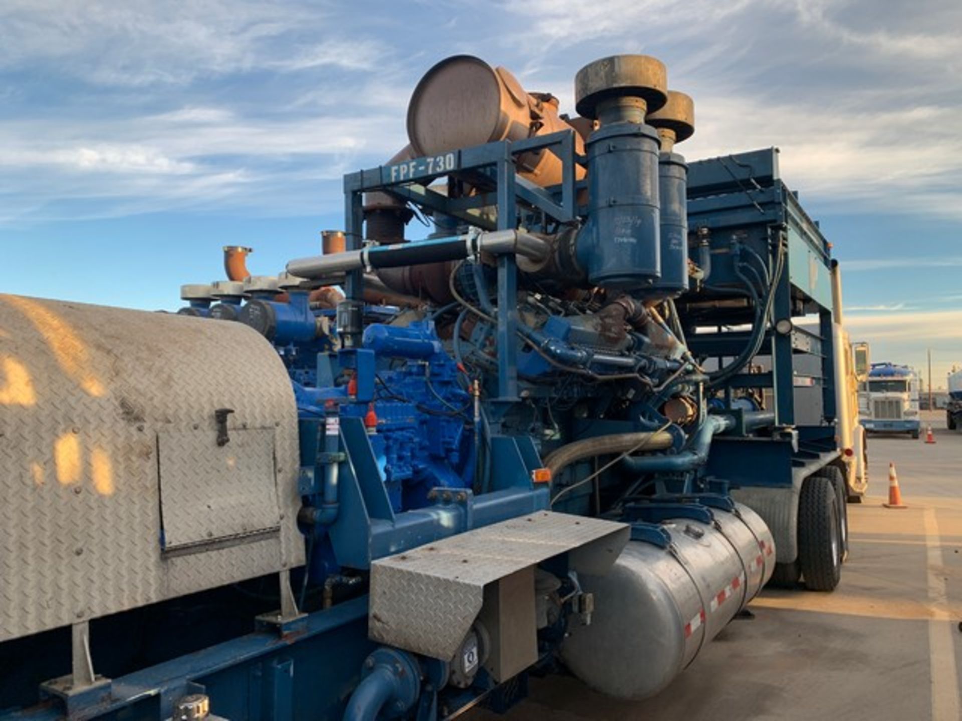 Located in YARD 2 - Odessa, TX (FPF730) 2020 GARDNER DENVER 2250T TRIPLEX FRAC PUMP, P/B CUMMINS - Image 4 of 9