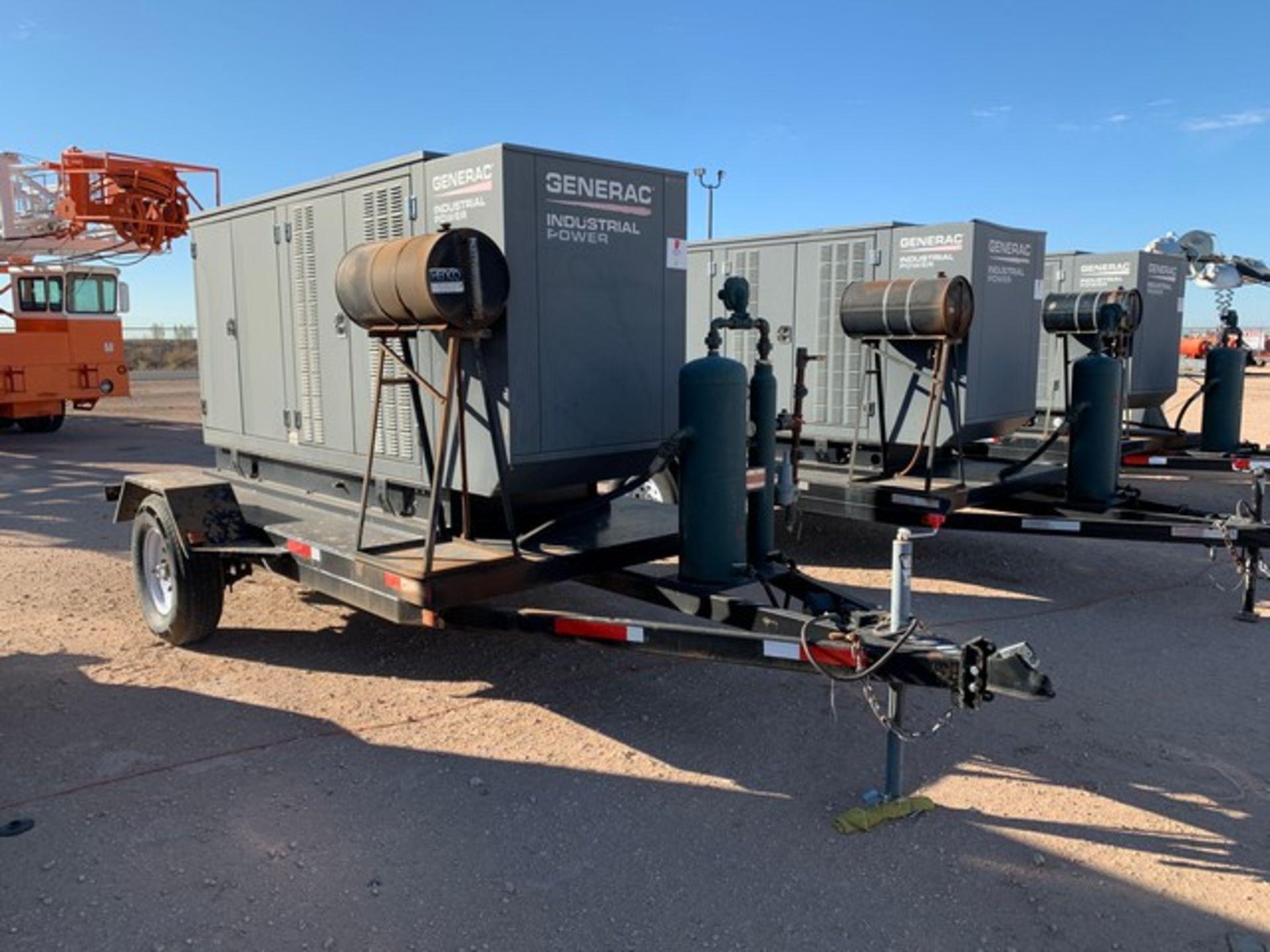 Located in YARD 1 - Midland, TX (2938) 2013 GENERAC INDUSTRIAL POWER 130 KW, 277/480V 3 PHASE - Image 2 of 4