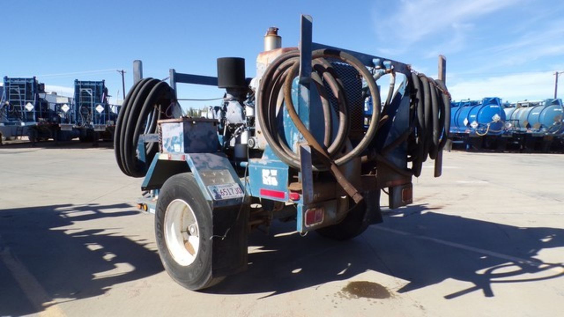 Located in YARD 2 - Odessa, TX (FUF113) COMBELT SANDMASTER AUX HYDRAULIC POWER UNIT, P/B DETROIT 4- - Image 4 of 4