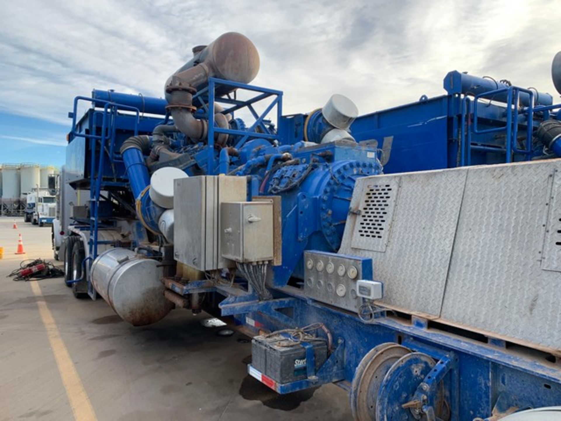 Located in YARD 2 - Odessa, TX (FPF066) 2012 GARDNER DENVER 2250T TRIPLEX FRAC PUMP, P/B CUMMINS - Image 9 of 9