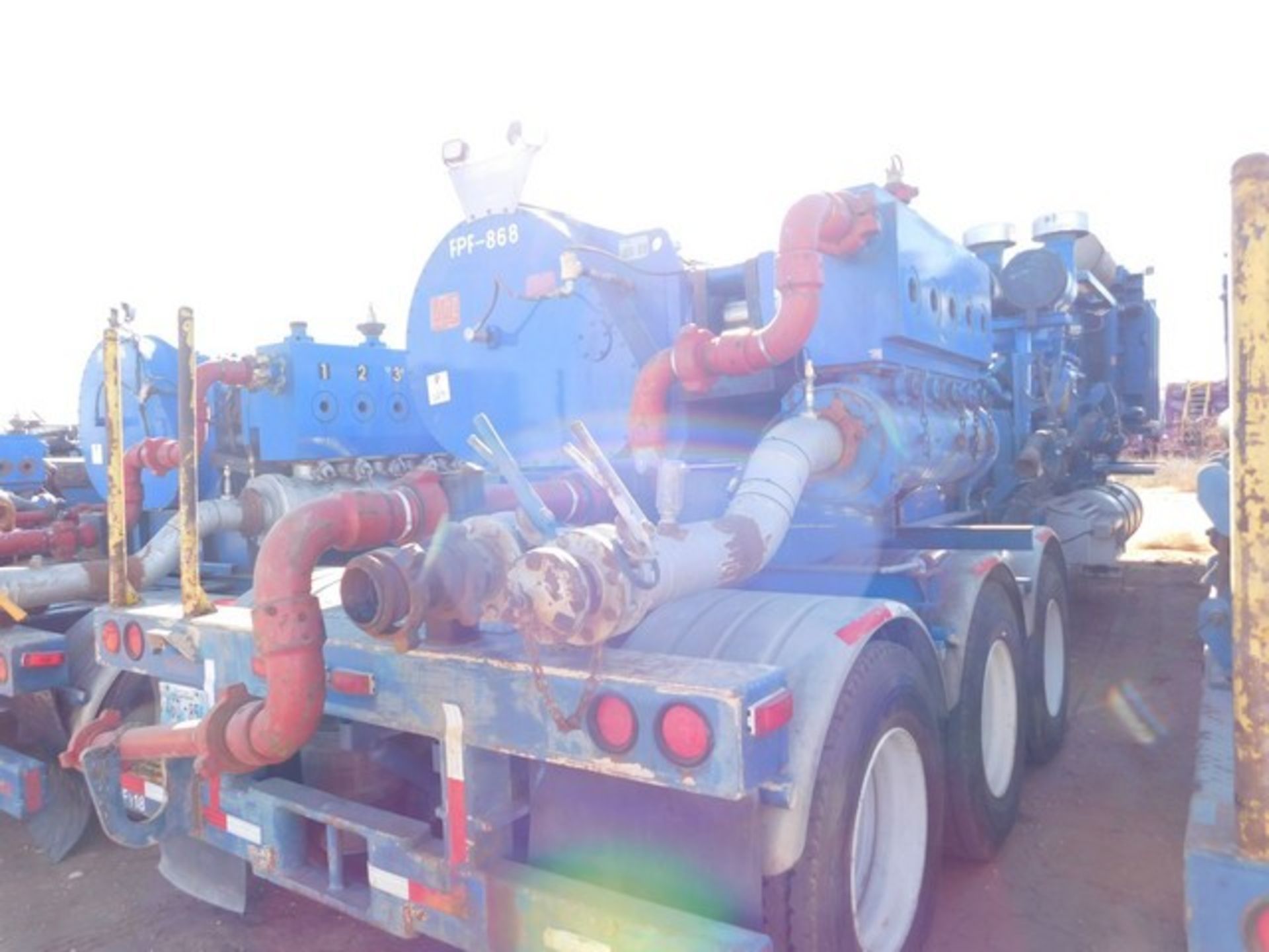 Located in YARD 2 - Odessa, TX (FPF868) 2019 GARDNER DENVER 2500 QUINTUPLEX FRAC PUMP, P/B CAT 3512C - Image 8 of 12